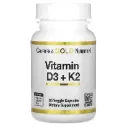 California Gold Nutrition Vitamin D3 & K2