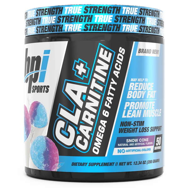 Bpi Sports CLA & Carnitine & Omega 6 (ثلج مخروط)