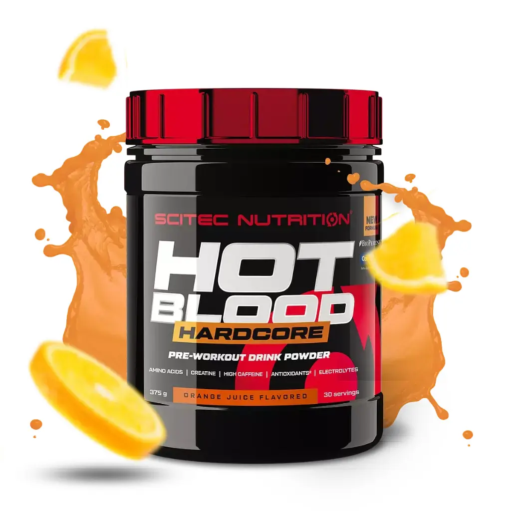 Scitec Nutrition Hot Blood Hardcore - Pre Workout (Orang)