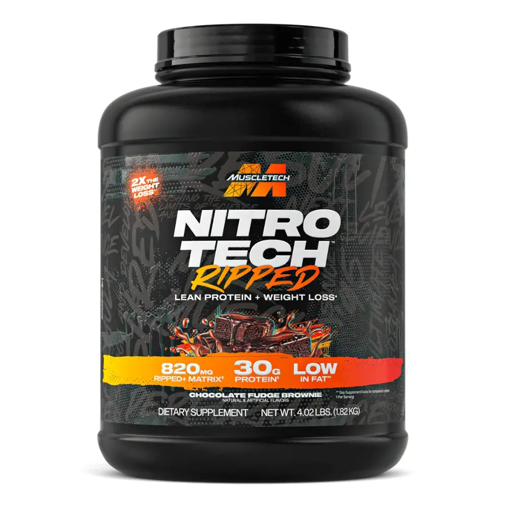 Muscletech NitroTech Ripped Whey Protein (Choco Fudage)