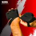 GSG Sports Wear Pro Grip Lifting Pads With Fingerless Design & Superior Palm Grip