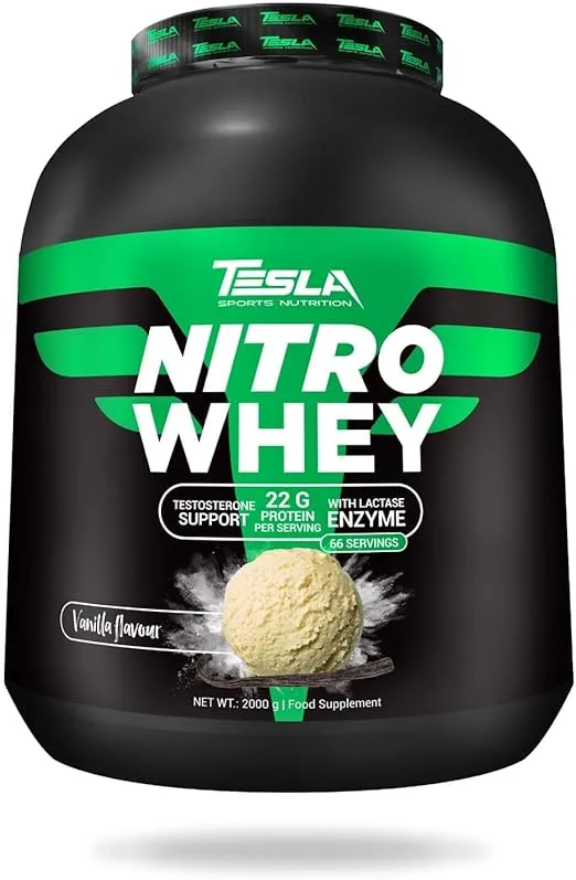 Tesla Sports Nutrition Nitro Whey Protein (Vanilla)