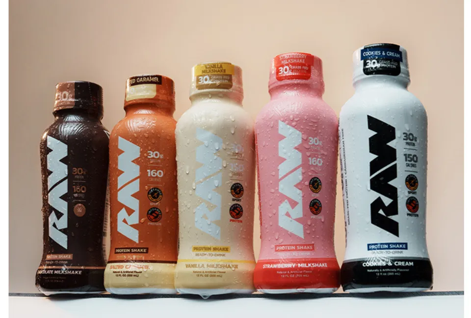 Raw Nutrition Isolate Protein Shake (كوكيز وكريمة)