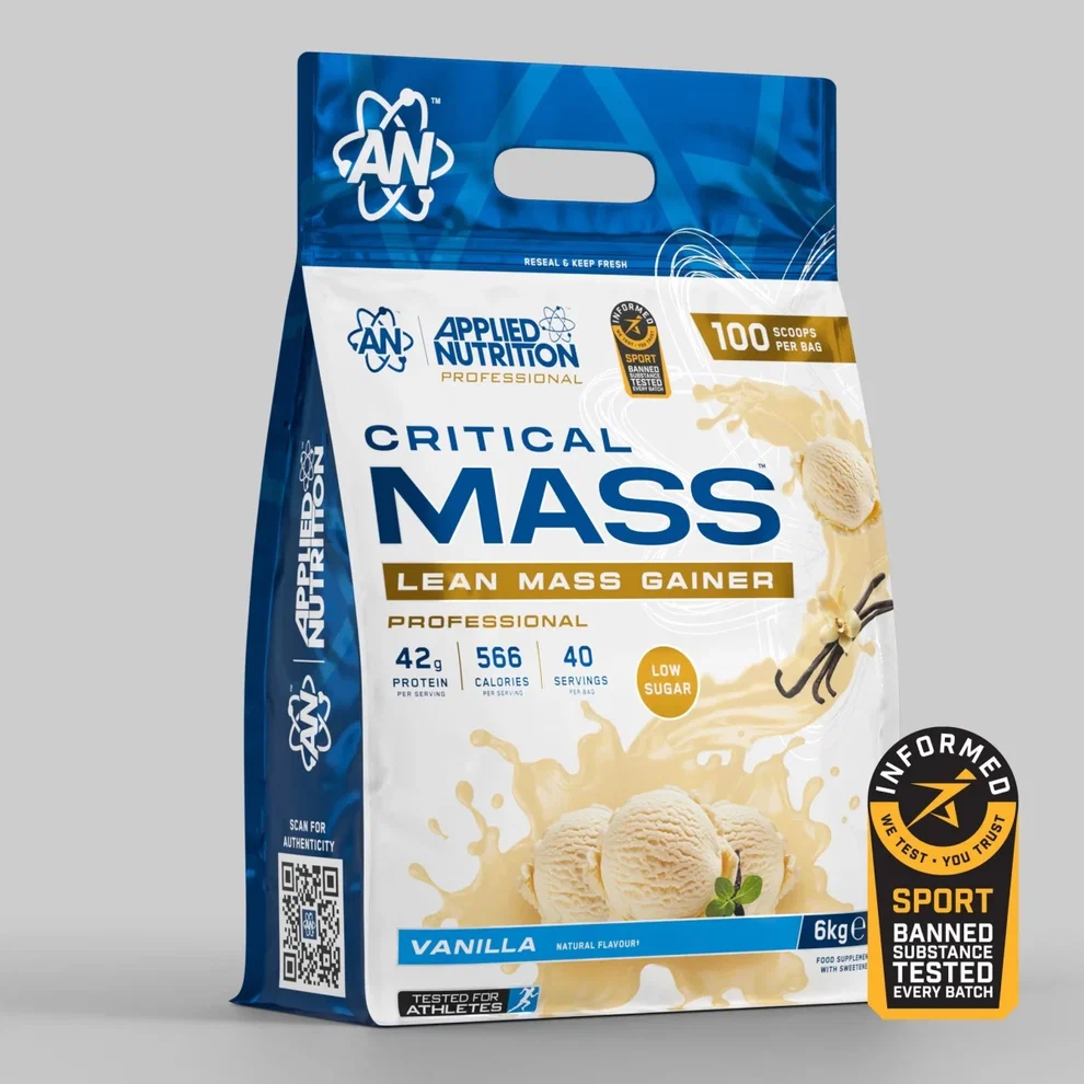 Applied Nutrition Critical Mass Professional - Lean Mass Gainer (Vanilla)
