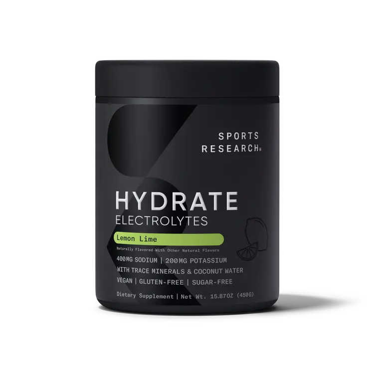 Sports Research Hydrates Electrolytes Powder