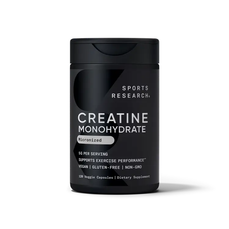 Sports Research Creatine Monohydrate Capsules